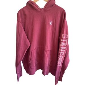 Tailgate Stanford University Burgundy Hoodie‎ Sweatshirt 2XL